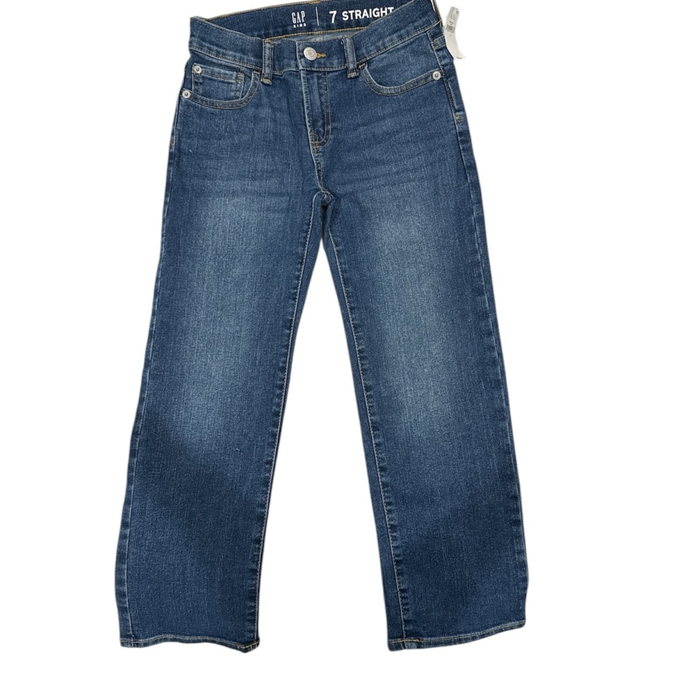 GAP Boys size 7 Straight Cut Blue Jeans